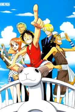 One Piece Straw Hat Pirates | Anime | Metal Poster | Wall Art