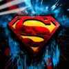 Superman Mark | Super Hero Posters | Metal Posters | Wall Art