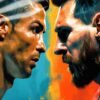 Ronaldo Cr7 & Messi Confrontation | Sports Posters | Metal Posters | Wall Art