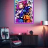 Goku And Vegeta | Anime Posters | Metal Posters | Wall Art