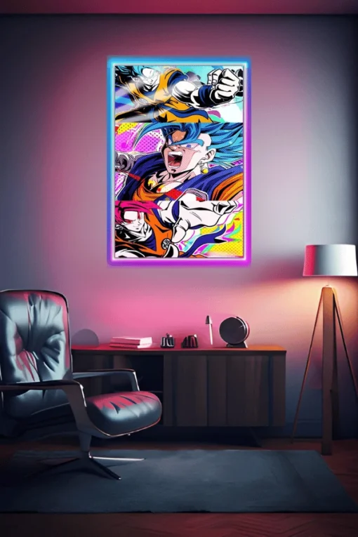 Goku Vs Broly | Anime Posters | Metal Posters | Wall Art