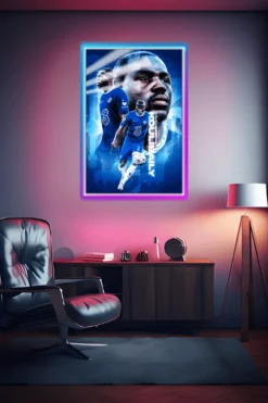 Kalidou Koulibaly Football Player | Sports Posters | Metal Posters | Wall Art