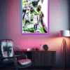 Lebron James Basketball Player | Sports Posters | Metal Posters | Wall Art