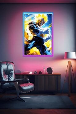 Vegeta Super Dragon Ball Z | Anime Posters | Metal Posters | Wall Art