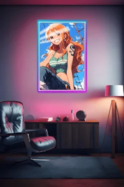 Nami One Piece Character | Anime Posters | Metal Posters | Wall Art