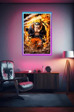 Naruto Demon Of Ice And Power | Anime Posters | Metal Posters | Wall Art