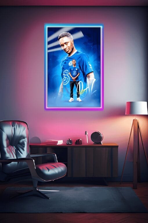 Raheem Sterling Football Player | Sports Posters | Metal Posters | Wall Art