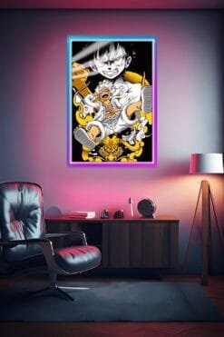 One Piece Gear 5 Luffy | Anime Posters | Metal Posters | Wall Art