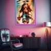 Monkey D Luffy One Piece | Anime Posters | Metal Posters | Wall Art