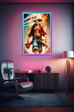 Monkey D Luffy One Piece | Anime Posters | Metal Posters | Wall Art