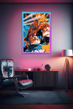 Anime Saiyan Dragon Ball Z | Anime Posters | Metal Posters | Wall Art