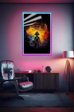 Luffy Full Color Art | Anime Posters | Metal Posters | Wall Art