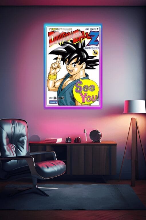 Dragon Ball Z Manga Magazine | Anime Posters | Metal Posters | Wall Art