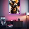 Anime Saiyan God | Anime Posters | Metal Posters | Wall Art