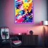 Ash And Pikachu Pokemon | Cartoon Posters | Metal Posters | Wall Art