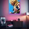 DBZ Son Goku | Anime Posters | Metal Posters | Wall Art