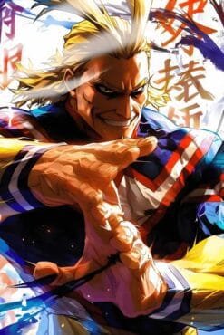 All Might My Hero Academia | Anime Posters | Metal Posters | Wall Art