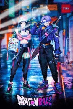 Anime Cyberpunk Style | Anime Posters | Metal Posters | Wall Art