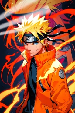 Anime Naruto Uzumaki | Anime Posters | Metal Posters | Wall Art