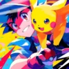 Ash And Pikachu Pokemon | Anime Posters | Metal Posters | Wall Art