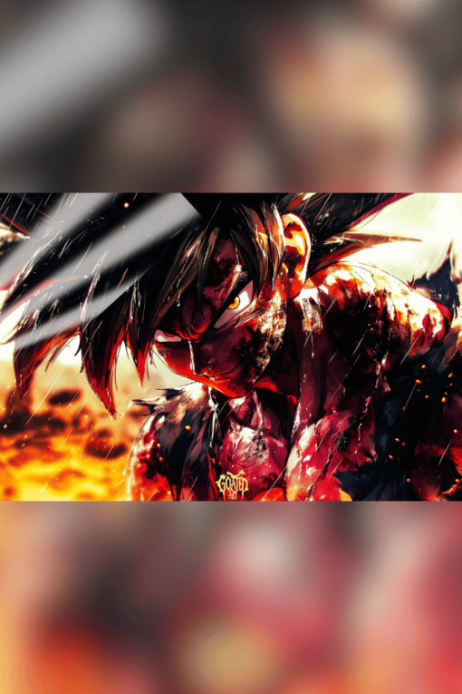 Goku Dragon Ball Z | Anime Posters | Metal Posters | Wall Art