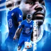 Kalidou Koulibaly Football Player | Sports Posters | Metal Posters | Wall Art