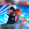 Kirito And Asuna | Anime Posters | Metal Posters | Wall Art