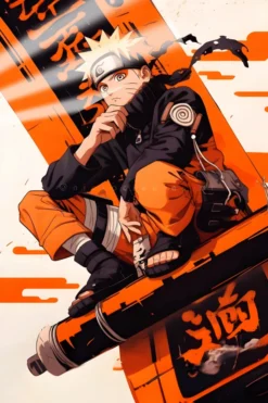 Naruto Uzumaki | Anime Posters | Metal Posters | Wall Art