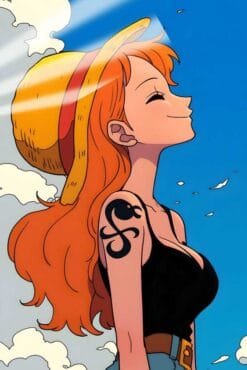 One Piece Nami | Anime Posters | Metal Posters | Wall Art