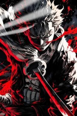 One Piece Roronoa Zoro | Anime Posters | Metal Posters | Wall Art