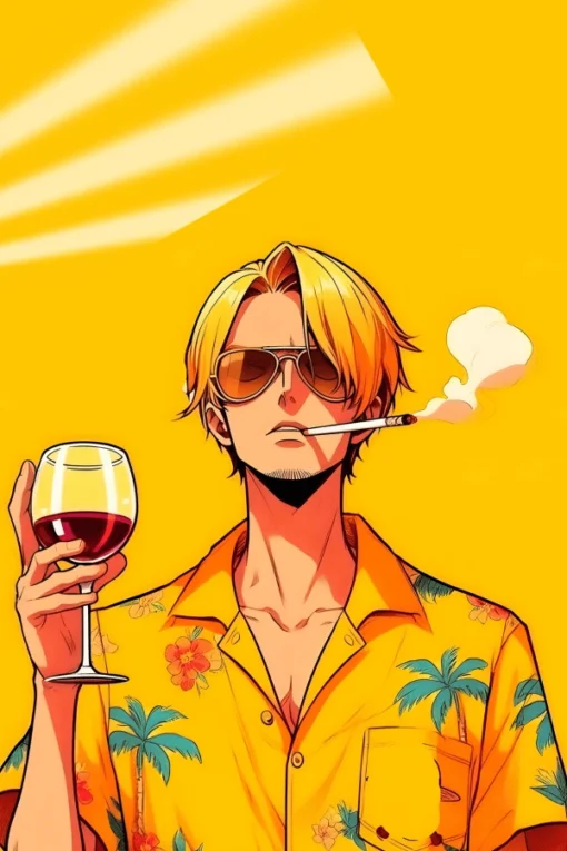 Sanji One Piece | Anime Posters | Metal Posters | Wall Art