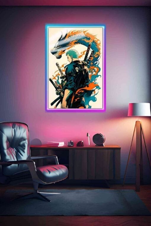 Roronoa Zoro One Piece | Anime Posters | Metal Posters | Wall Art