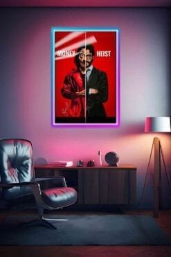 Professor And Tokyo Money Heist | Movies Posters | Metal Posters | Wall Art