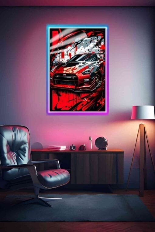 Nissan GTR | Cars & Bikes Posters | Metal Posters | Wall Art