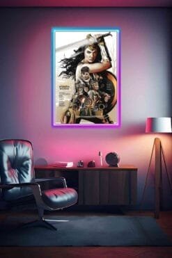 Wonder Woman Gal Gadot | Movies Posters | Metal Posters | Wall Art