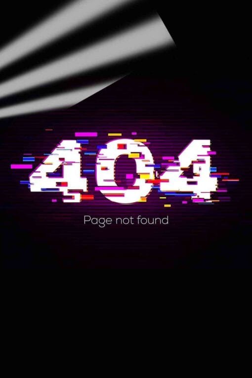 404 Page Not Found | Motivational Posters | Metal Posters | Wall Art