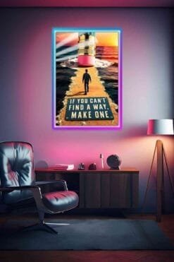 If You Can’t Find A Way Make One | Motivational Posters | Metal Posters | Wall Art