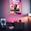 Grand Theft Auto VI GTA 6 | Gaming Posters | Metal Posters | Wall Art