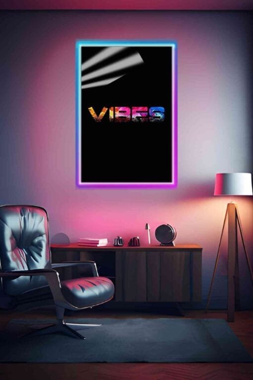 Vibes Color Art | Motivational Posters | Metal Posters | Wall Art