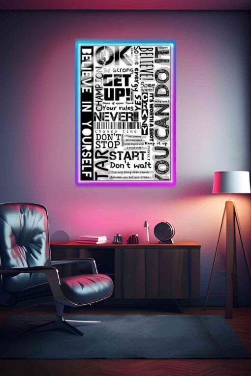 Believe In Yourself | Motivational Posters | Metal Posters | Wall Art