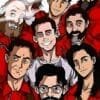 Money Heist Group Picture | Movies Posters | Metal Posters | Wall Art