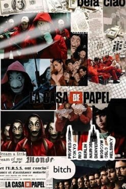 Money Heist Newspaper | Movies Posters | Metal Posters | Wall Art