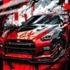 Nissan GTR | Cars & Bikes Posters | Metal Posters | Wall Art