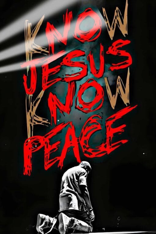 Know Jesus Know Peace | Motivational Posters | Metal Posters | Wall Art