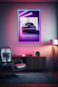 Dodge Challenger | Cars & Bikes Posters | Metal Posters | Wall Art