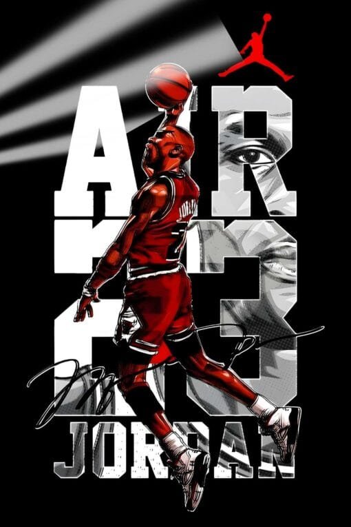 Michael Jordan | Sports Posters | Metal Posters | Wall Art