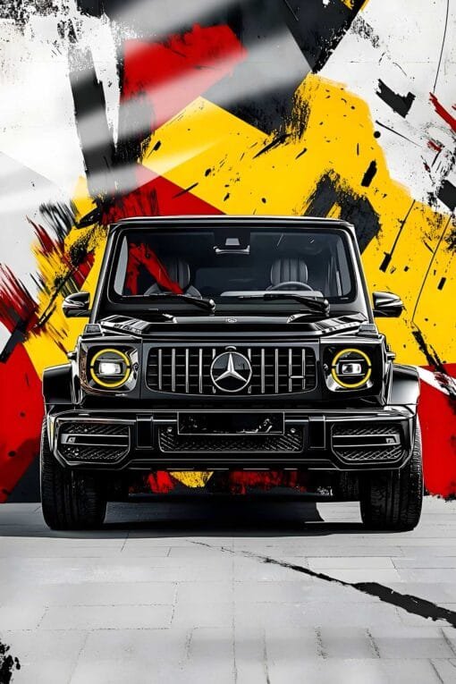 Mercedes Benz G Class | Cars & Bikes Posters | Metal Posters | Wall Art