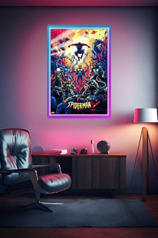 Spiderman Marvel Universe | Super Hero Posters | Metal Posters | Wall Art