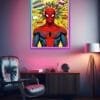 Spiderman Comic | Pop Art Posters | Metal Posters | Wall Art