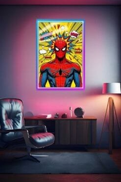 Spiderman Comic | Pop Art Posters | Metal Posters | Wall Art